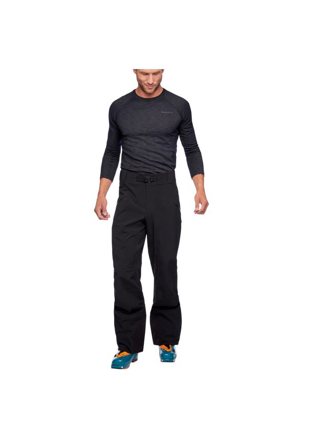 Męskie spodnie narciarskie Black Diamond Recon Stretch Ski Pants. Kolor: czarny. Sport: narciarstwo