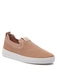 MICHAEL Michael Kors Sneakersy Juno Knit Slip On 43R3JUFSAM Różowy. Zapięcie: bez zapięcia. Kolor: różowy. Materiał: materiał