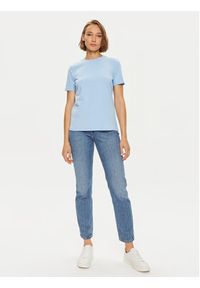 TOMMY HILFIGER - Tommy Hilfiger T-Shirt 1985 WW0WW37877 Błękitny Regular Fit. Kolor: niebieski. Materiał: bawełna #3