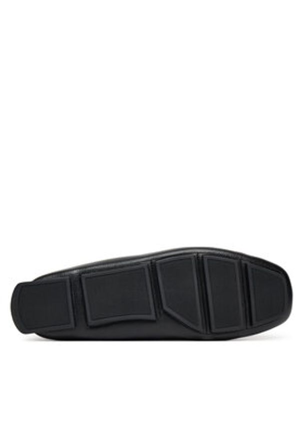 Calvin Klein Mokasyny Driver Hrdw Lth HM0HM01980 Czarny. Kolor: czarny. Materiał: skóra