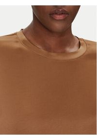 ViCOLO Bluzka TD0013 Brązowy Relaxed Fit. Kolor: brązowy. Materiał: wiskoza #4