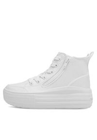 skechers - Skechers Sneakersy 310253L WHT Biały. Kolor: biały. Materiał: materiał #7