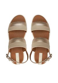 Geox Sandały D Dandra D35NNA 054AJ C5379 Beżowy. Kolor: beżowy. Materiał: skóra #5