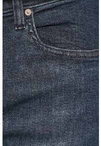 Levi's® - Levi's - Jeansy 502 Taper. Okazja: na spotkanie biznesowe. Kolor: niebieski. Materiał: jeans. Wzór: aplikacja. Styl: biznesowy #5