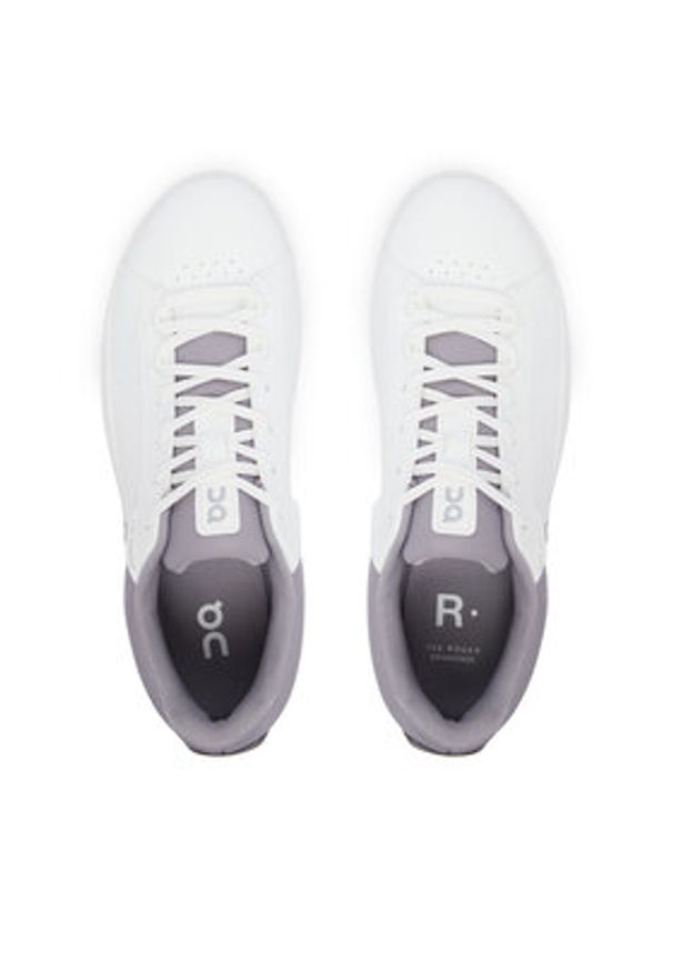 On Sneakersy The Roger Advantage 3MF30644736 Biały. Kolor: biały. Materiał: skóra