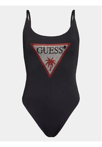 Guess Strój kąpielowy E4GJ03 MC040 Czarny. Kolor: czarny. Materiał: syntetyk