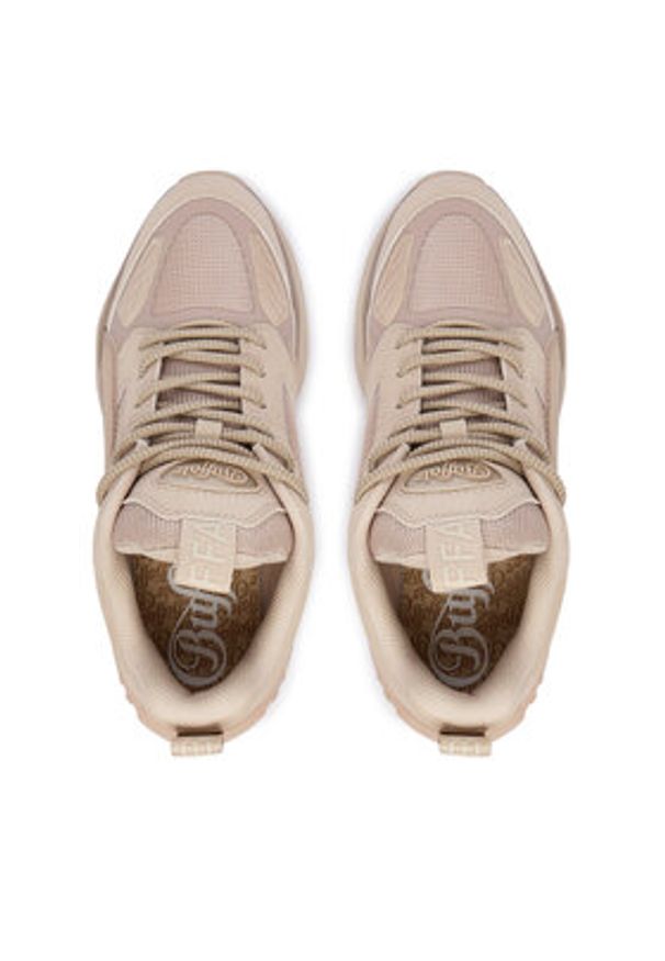 Buffalo Sneakersy Binary Athena 1636512 Écru. Materiał: skóra