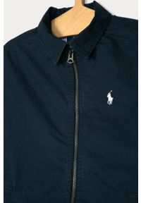 Polo Ralph Lauren - Kurtka dziecięca 134-176 cm. Okazja: na co dzień. Typ kołnierza: polo. Kolor: niebieski. Materiał: bawełna, poliester, materiał. Wzór: gładki. Styl: casual #3