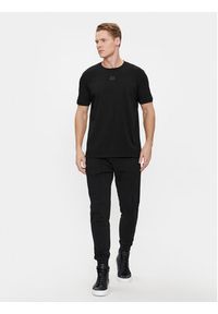 Hugo T-Shirt Diragolino_H 50505033 Czarny Regular Fit. Kolor: czarny. Materiał: bawełna #3