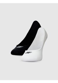 4f - 4F Skarpetki casual niewidoczne (2-pack) damskie - multikolor 39-42. Kolor: wielokolorowy. Materiał: bawełna, włókno, materiał, poliamid
