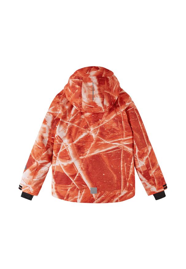 Kurtka narciarska dziecięca Reima Tirro. Kolor: pomarańczowy. Sezon: zima. Sport: narciarstwo
