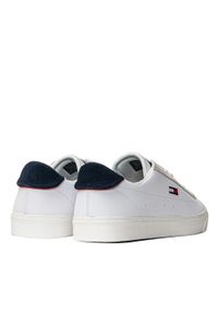 Sneakersy męskie białe Tommy Jeans Retro Vulc Tjm Leather. Kolor: biały #3