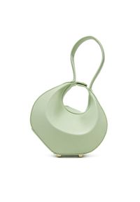 Patrizia Pepe Torebka 8B0074/L047-G596 Zielony. Kolor: zielony. Materiał: skórzane