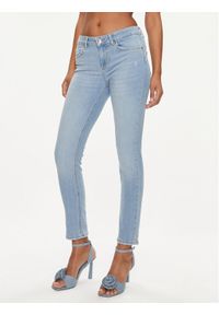 Liu Jo Jeansy UXX042 D4811 Niebieski Skinny Fit. Kolor: niebieski