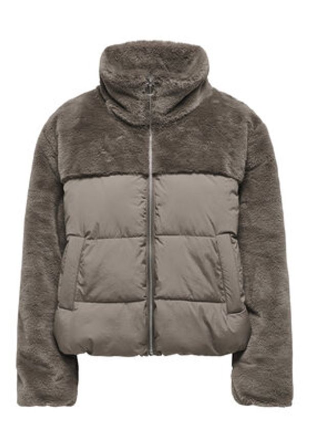 only - ONLY Kurtka zimowa 15292945 Szary Regular Fit. Kolor: szary. Materiał: syntetyk. Sezon: zima
