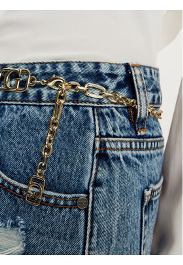 Guess Pasek na talię BW9193 P5120 Złoty. Kolor: złoty