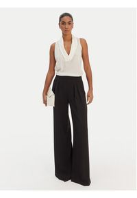 BOSS Bluzka Bolaru 50553717 Beżowy Regular Fit. Kolor: beżowy. Materiał: jedwab #2