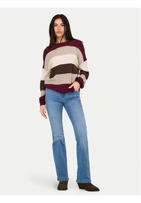 only - ONLY Sweter Atia 15220044 Fioletowy Regular Fit. Kolor: fioletowy. Materiał: wiskoza, syntetyk #5