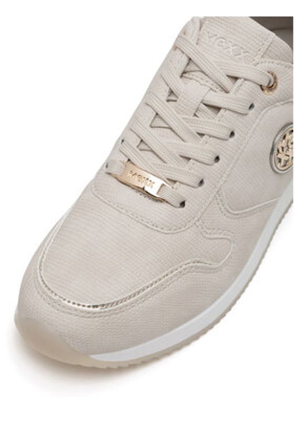 MEXX Sneakersy MI001013251W Beżowy. Kolor: beżowy. Materiał: materiał, syntetyk