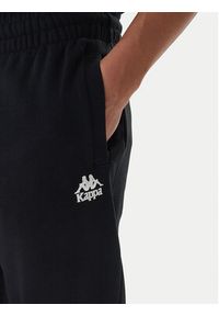 Kappa Spodnie dresowe Gothenburg 331U7EW Czarny Regular Fit. Kolor: czarny. Materiał: bawełna #4
