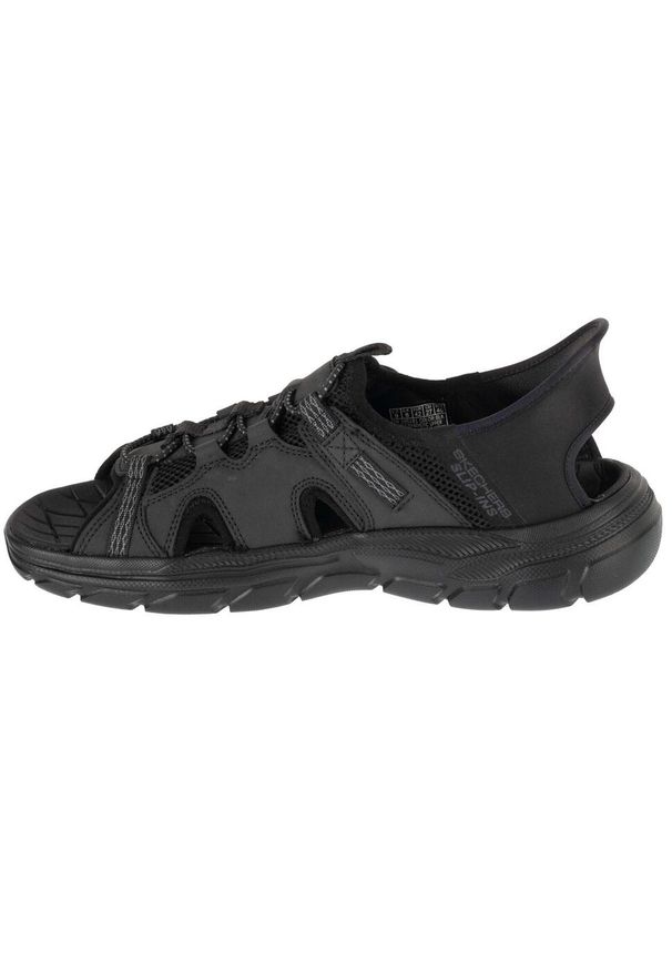 skechers - Sandały męskie, Slip-Ins: Revolted SS - Merrick. Kolor: czarny