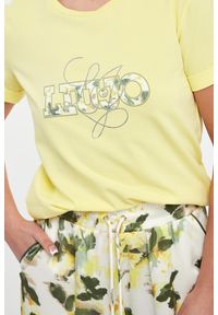 Liu Jo - T-shirt damski z logo LIU JO #3