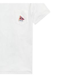 Polo Ralph Lauren T-Shirt 710B21952001 Biały Regular Fit. Typ kołnierza: polo. Kolor: biały. Materiał: bawełna #3