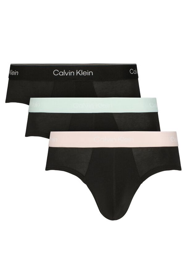 Calvin Klein Underwear Komplet slipów LV00NB4388 Czarny. Kolor: czarny. Materiał: bawełna