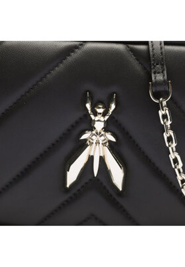 Patrizia Pepe Torebka 8B0005/L004-K103 Czarny. Kolor: czarny. Materiał: skórzane