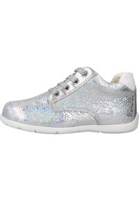 Geox - Buty GEOX B KAYTAN G. B Srebrny. Kolor: szary. Materiał: skóra. Sport: turystyka piesza