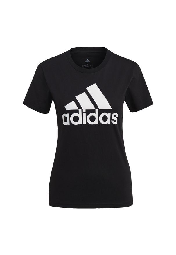 Adidas - LOUNGEWEAR Essentials Logo Tee. Kolor: biały, czarny, wielokolorowy. Materiał: bawełna