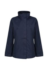 Regatta - Damska Kurtka Przeciwdeszczowa Beauford. Kolor: niebieski. Sport: turystyka piesza #1