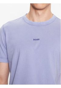 BOSS - Boss T-Shirt 50477433 Fioletowy Regular Fit. Kolor: fioletowy. Materiał: bawełna #2