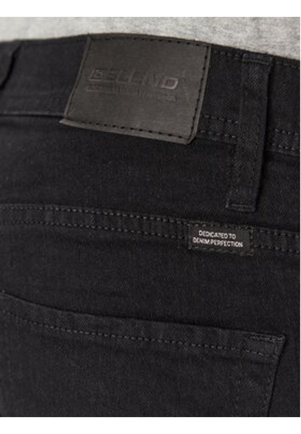 Blend Jeansy 20717708 Czarny Straight Fit. Kolor: czarny
