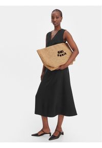 AMI PARIS - AMI Paris Torba ULL033.AW0077 Beżowy. Kolor: beżowy. Styl: street #1