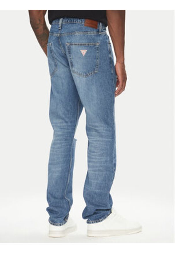 Guess Jeans Jeansy M5YA1C D5R25 Niebieski Regular Fit. Kolor: niebieski