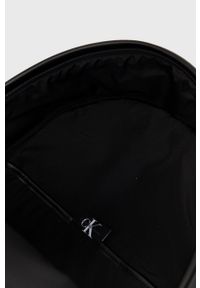 Calvin Klein Jeans - Plecak. Kolor: czarny. Materiał: włókno, materiał. Wzór: nadruk #2