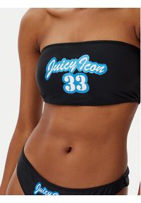 Juicy Couture Bikini Icon Bandeau JCITS125204 Czarny. Kolor: czarny. Materiał: syntetyk