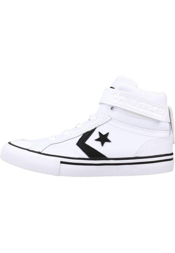 Converse - Buty CONVERSE PRO BLAZE HI Biały. Okazja: na co dzień. Kolor: biały. Materiał: syntetyk, tkanina, skóra
