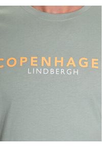 Lindbergh T-Shirt 30-400200 Zielony Relaxed Fit. Kolor: zielony. Materiał: bawełna #5