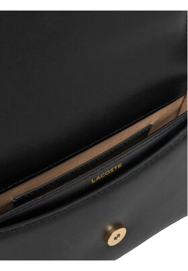 Lacoste Torebka NF5104IT Czarny. Kolor: czarny. Materiał: skórzane