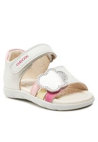 Geox Sandały B Sandal Alul Girl B451YA 085NF C0653 M Biały. Kolor: biały #5