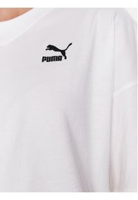 Puma T-Shirt Classics 538052 Biały Oversize. Kolor: biały. Materiał: bawełna #2