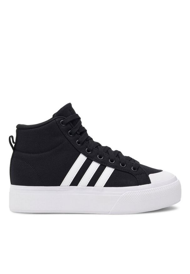 Adidas - Sneakersy adidas. Kolor: czarny. Obcas: na platformie