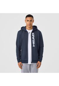 Bluza z kapturem z pełnym zamkiem błyskawicznym Head Club Original. Typ kołnierza: kaptur. Kolor: niebieski