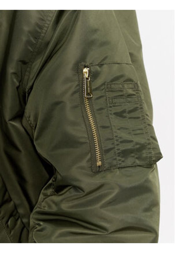 Tommy Jeans Kurtka bomber Authentic DM0DM17660 Zielony Relaxed Fit. Kolor: zielony. Materiał: syntetyk