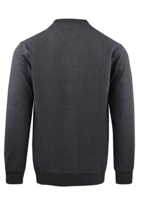 Wygodna, Rozpinana Bawełniana Bluza - Pako Jeans - Grafit. Materiał: poliester, bawełna #4