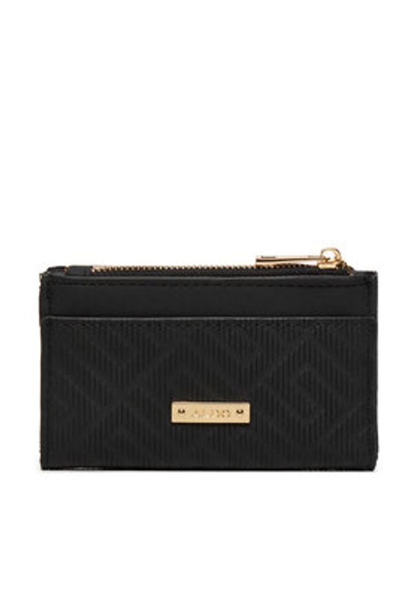 Aldo Portfel Mereclya 13824424 Czarny. Kolor: czarny. Materiał: skóra