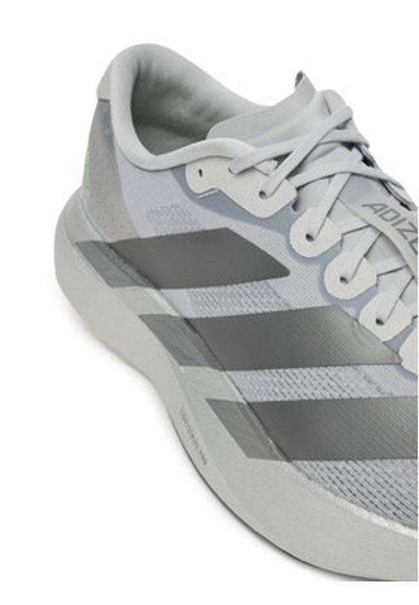 Adidas - adidas Buty do biegania Adizero Evo Sl JR3419 Szary. Kolor: szary. Materiał: materiał