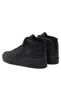 Adidas - adidas Sneakersy Forum Mid IG3757 Czarny. Kolor: czarny. Materiał: skóra #4